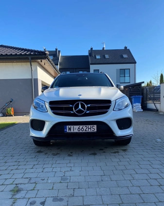 Mercedes-Benz GLE cena 195300 przebieg: 124800, rok produkcji 2016 z Warszawa małe 407
